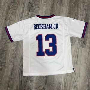 New York Giants Beckham jr jersey size youth medium